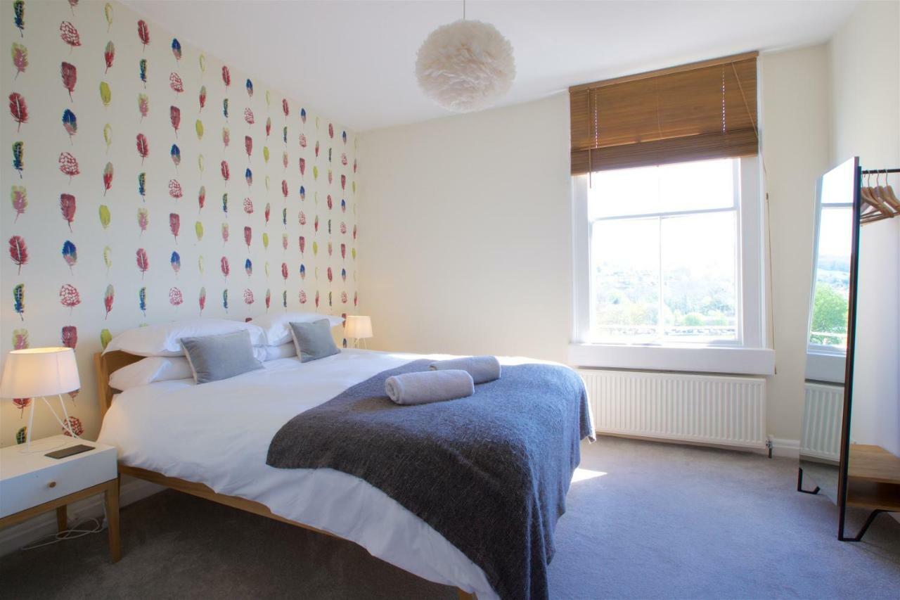 Georgian House - Fantastic Central Apartment With Fabulous Views Bath Exteriör bild